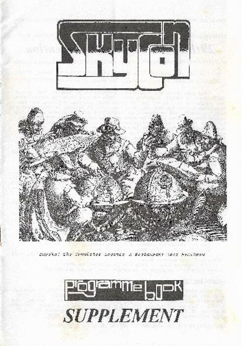 Programme Supplement